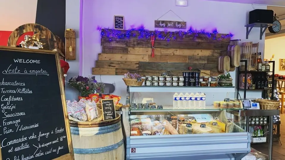 Présentation des produits locaux et maison