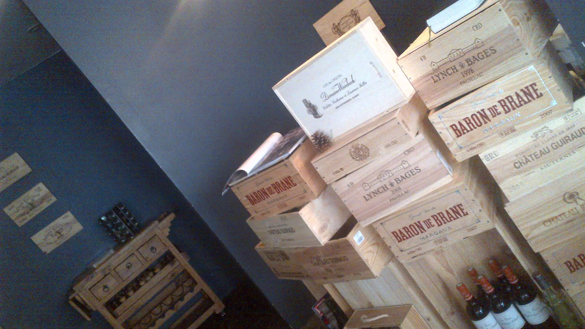 Cave à vins retsaurant ht-sauvoie