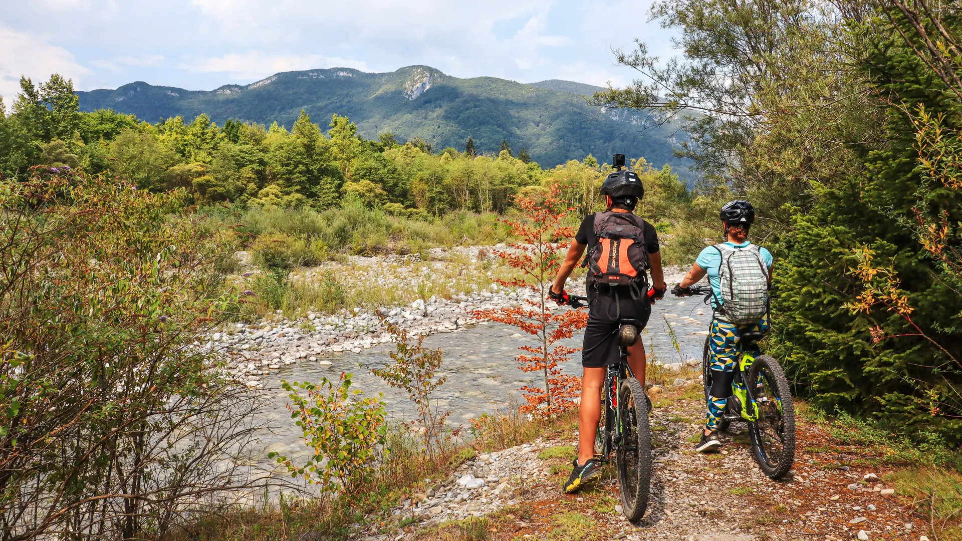 Sortie VTT à la plaine du fier à Thônes, la Balme-de-Thuy et Dingy-Saint-Clair