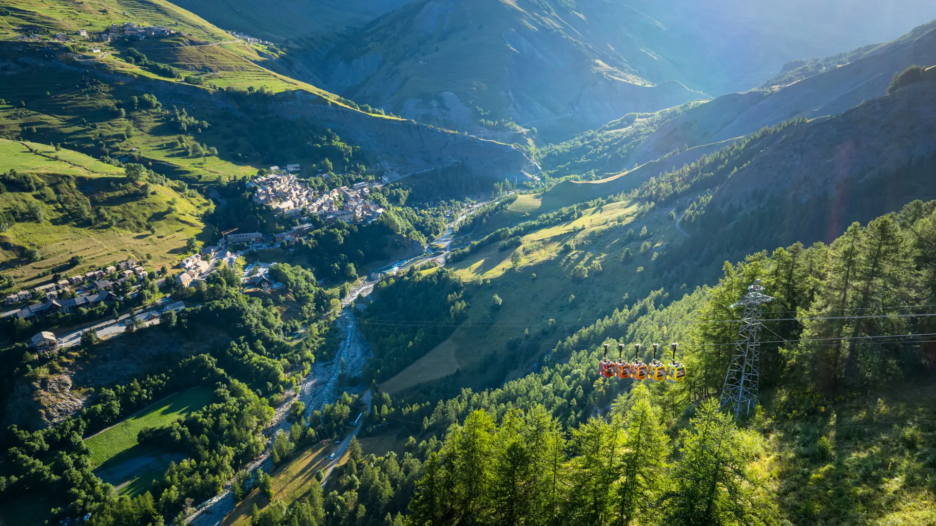 La Grave et son téléphérique
