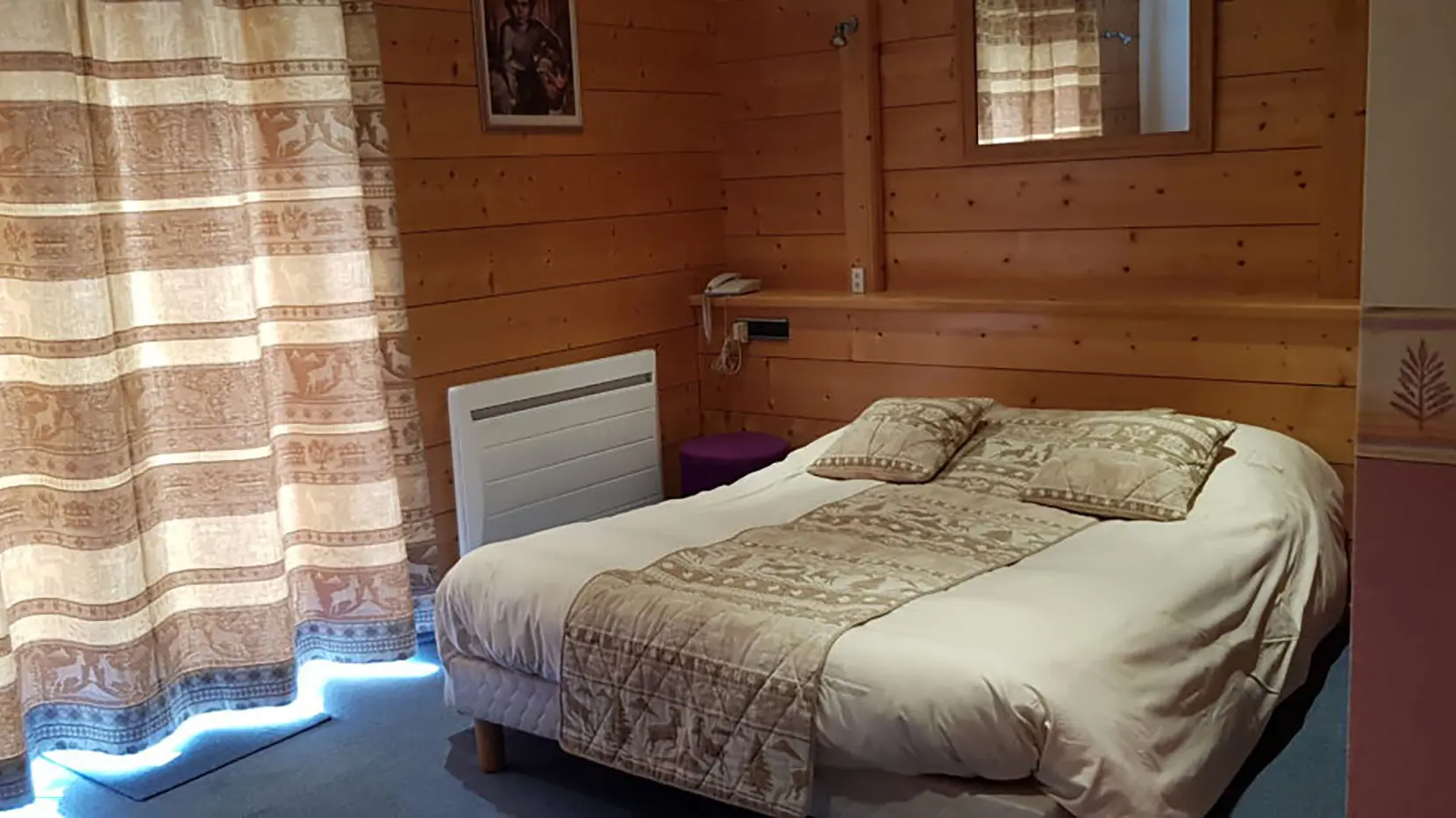 Chambre double Hôtel Armaillis Châtel_Les Armaillis signifient les bergers