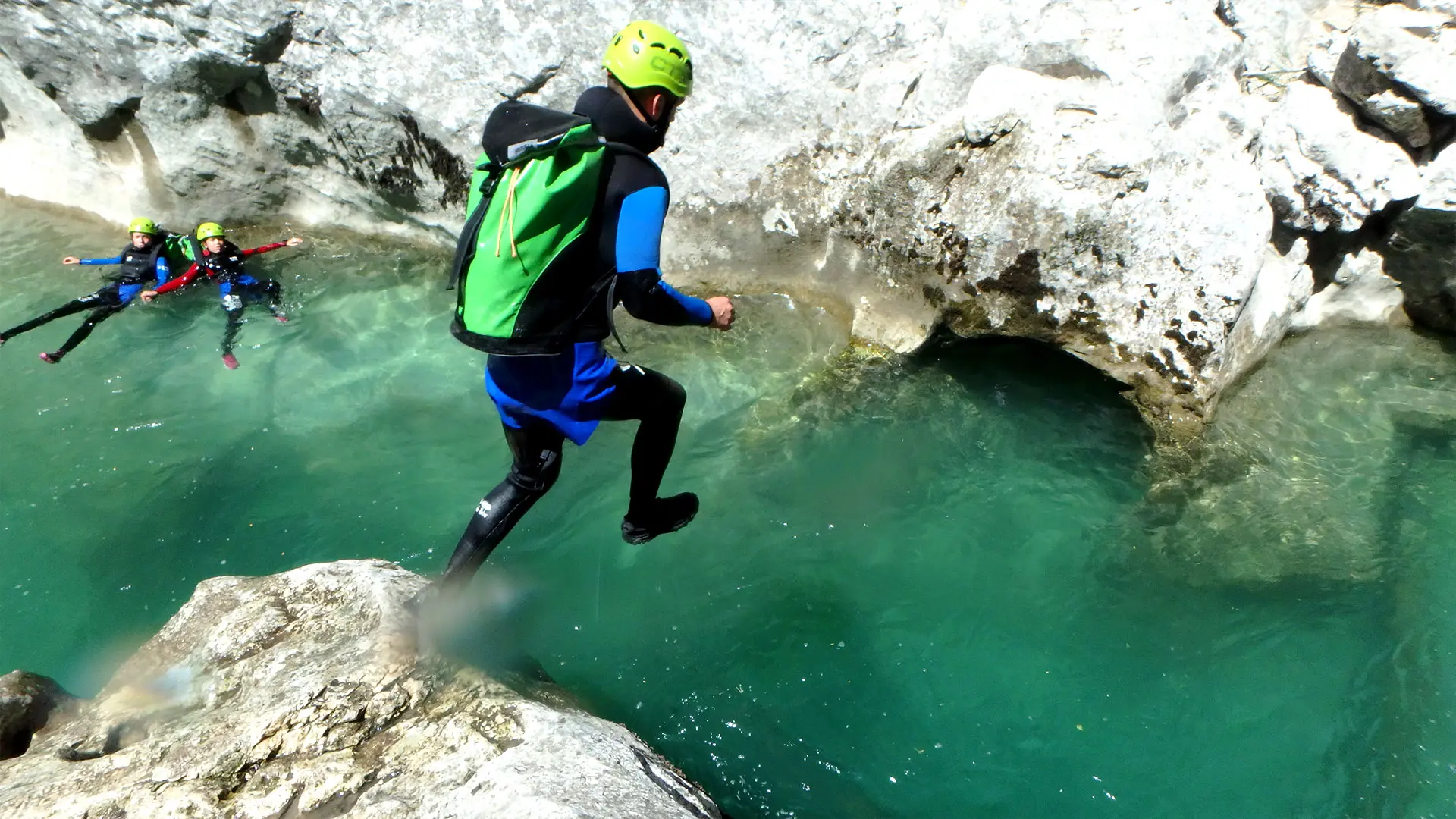 Sauter dans le canyon du Verdon