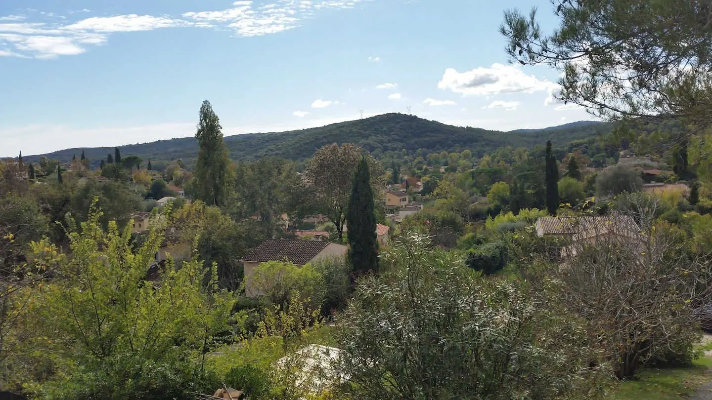 Vue du Gîte des Campons à La Colle sur Loup - Gîtes de France Alpes-Maritimes