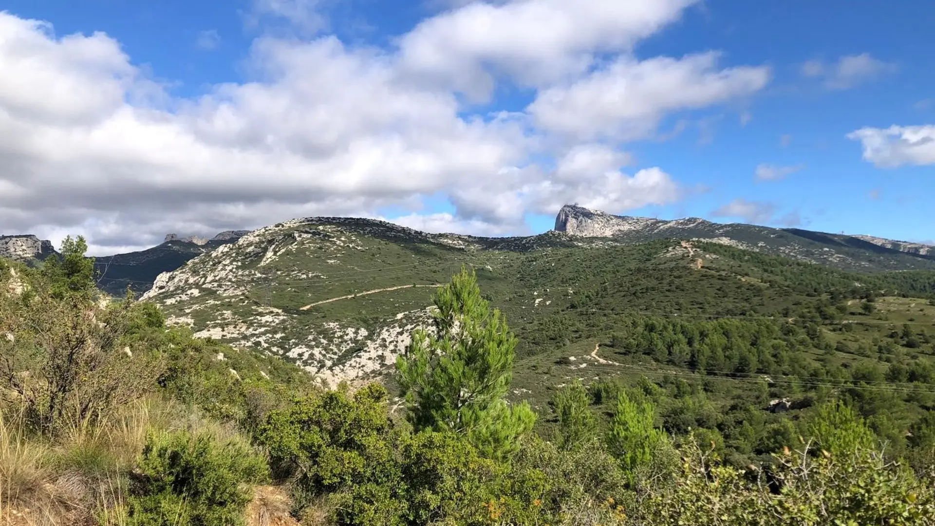 Vue sur le Pic de Bertagne
