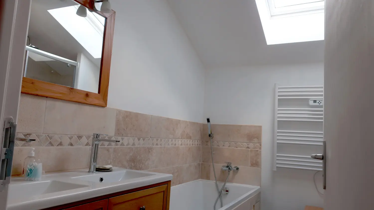 salle de bain gîte nature