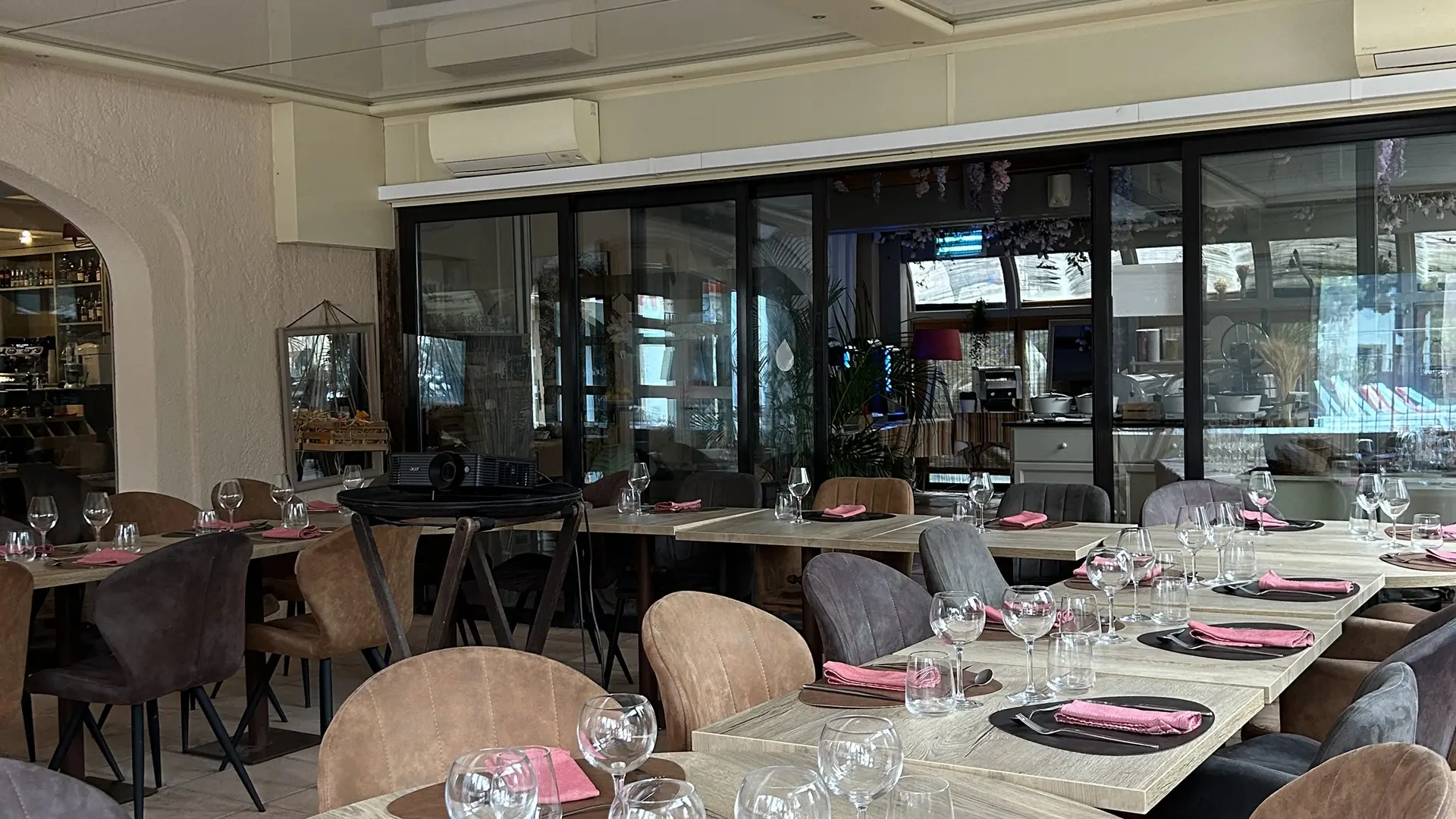 Salle restaurant La Lune de Mougins