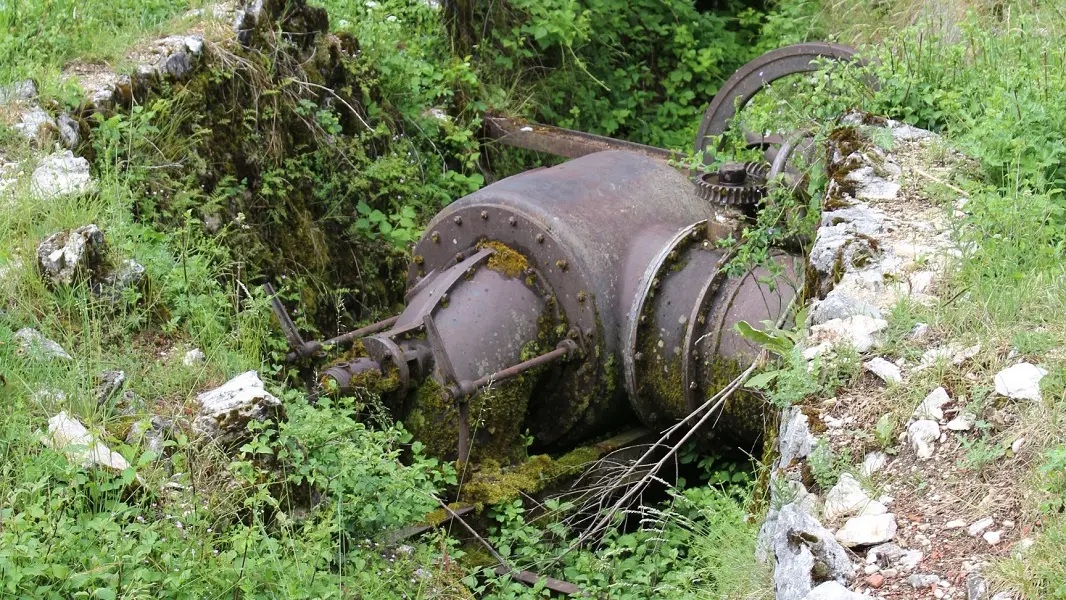 Ancient irrigation canal