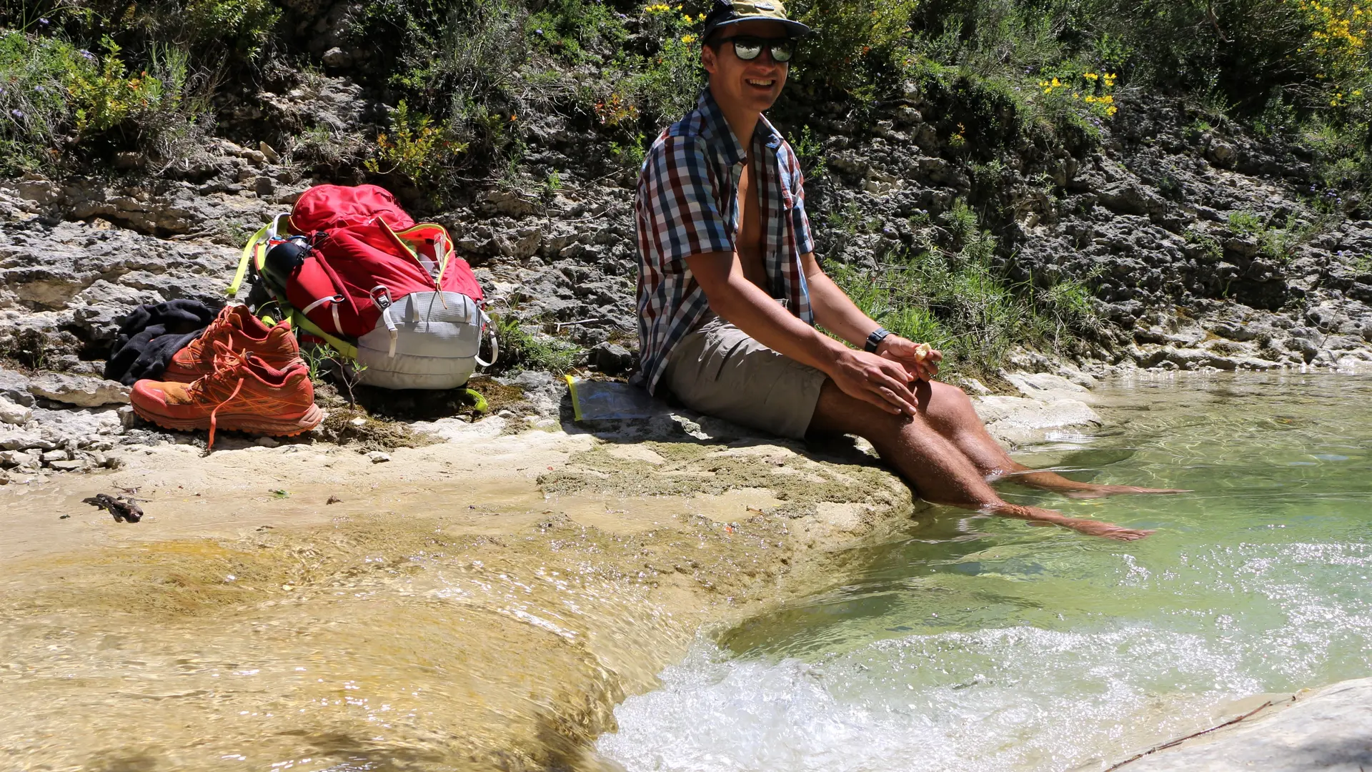 La cascade de la Beaume et la Haute-Beaume
