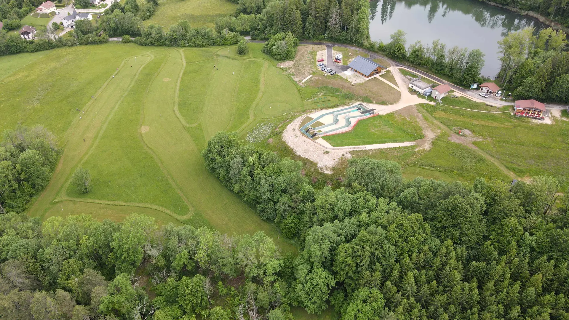 Vue générale du site de Terre Ronde