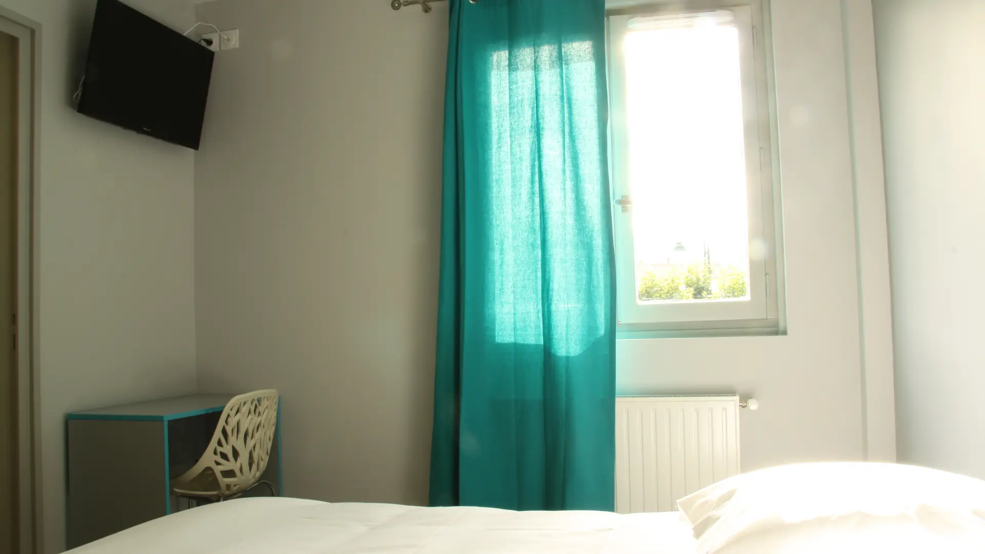 Chambre bleue