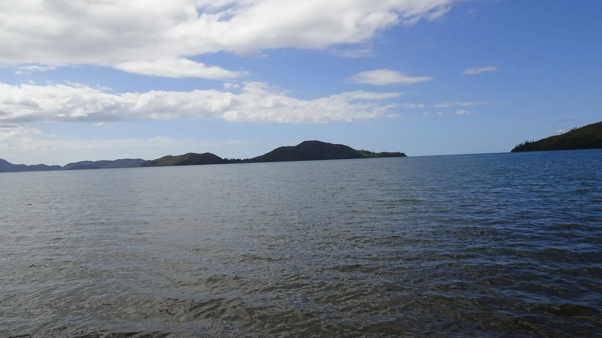 Vue sur l'îlot Nému