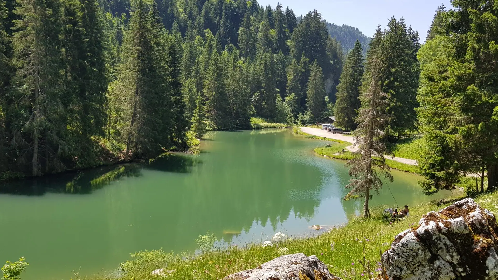 Photo touristique - Lac des Fontaines.