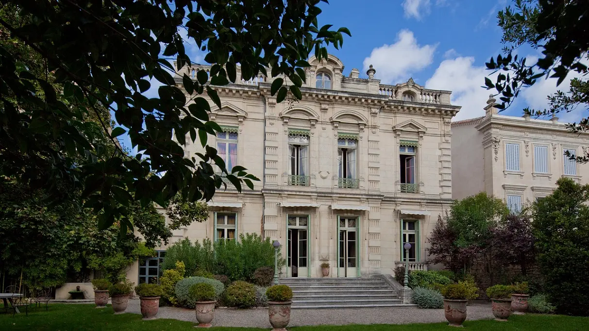 Musée Louis Vouland - façade jardin