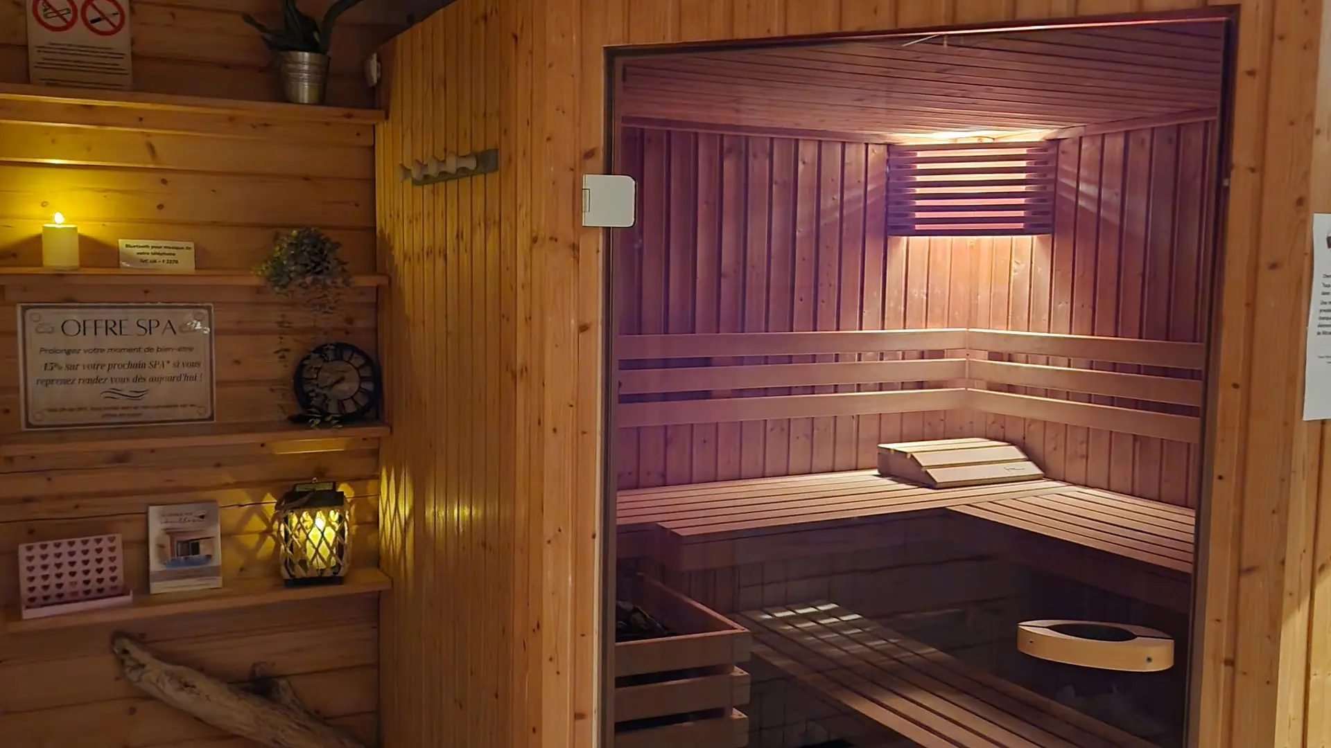 Espace bien-être, spa, sauna, hammam 100% privatisable_Estivareilles