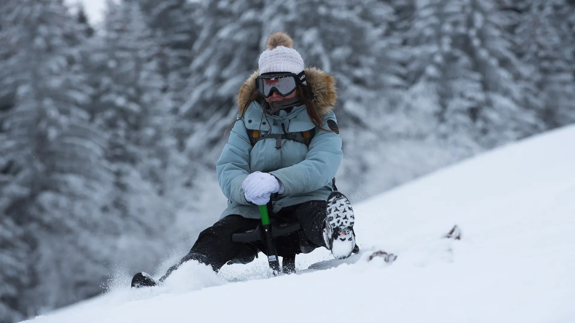 La descente en Snooc
