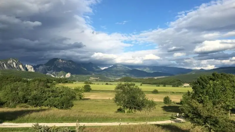 La vue depuis la propriété