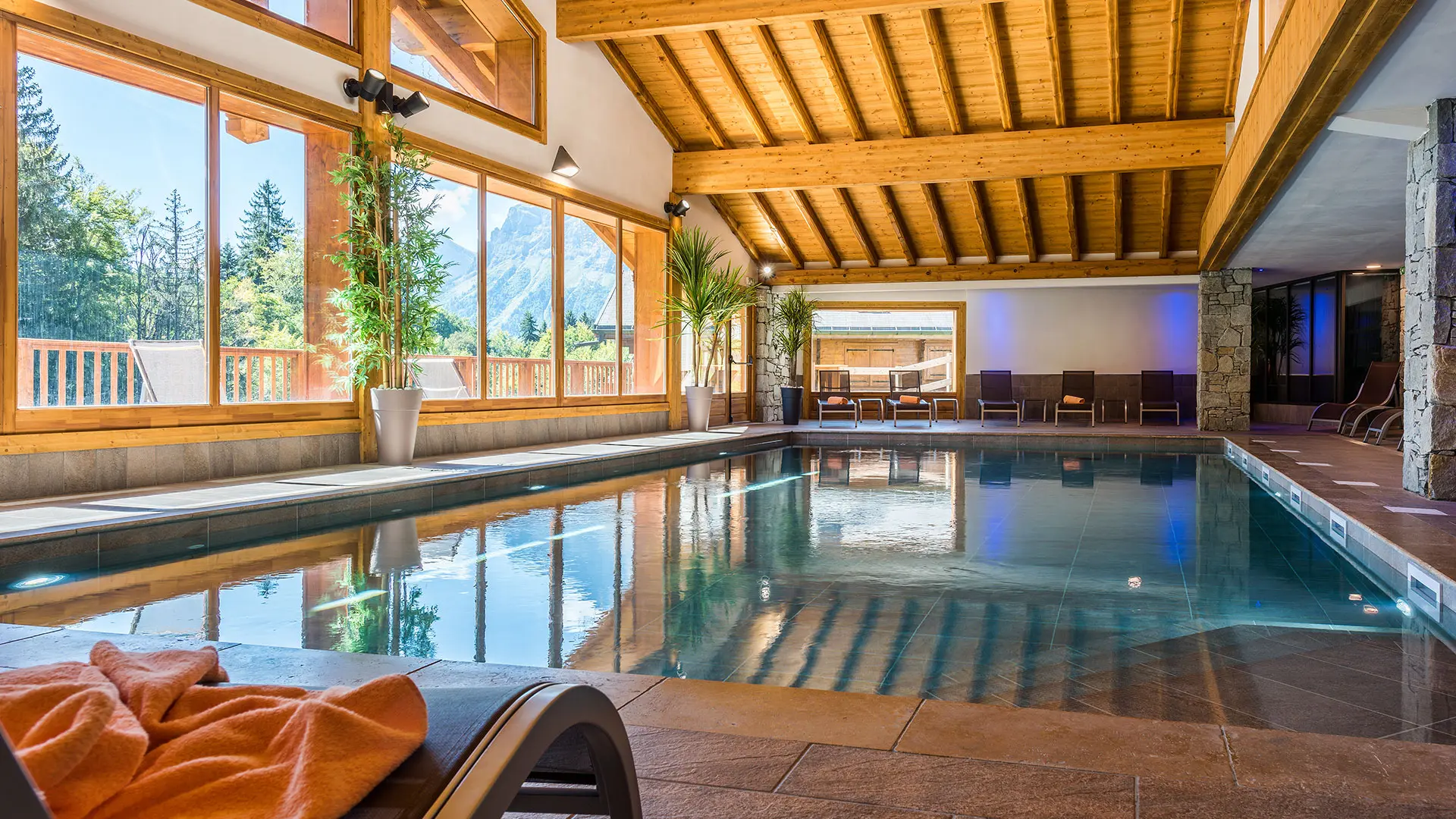 CGH Résidences & Spas - Les Chalets de Léana - Piscine