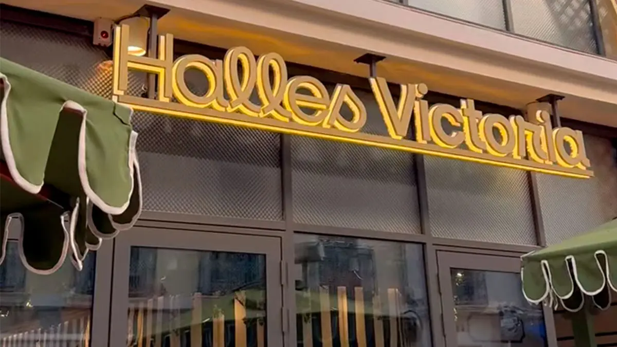 Les Halles Victoria - Area ristorazione nel centro di Hyères