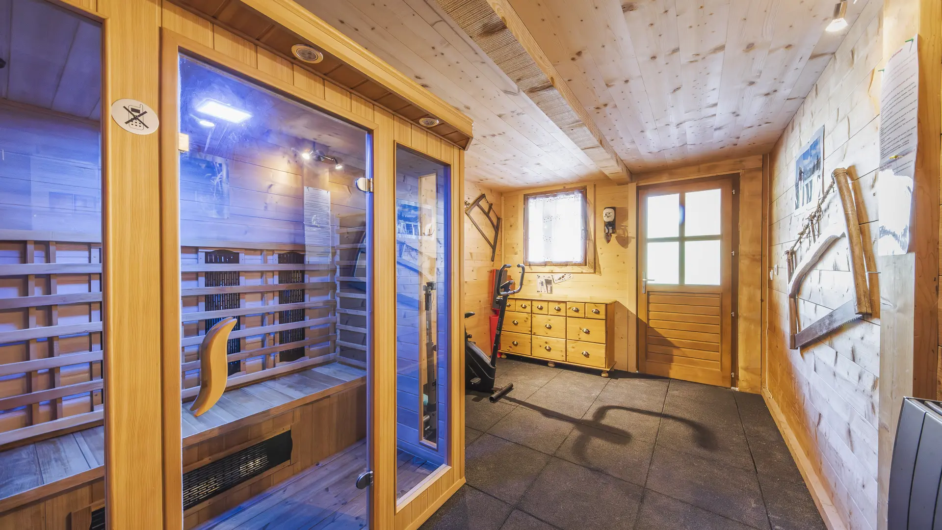 Sauna_Chalet_La Roseraie_Châtel