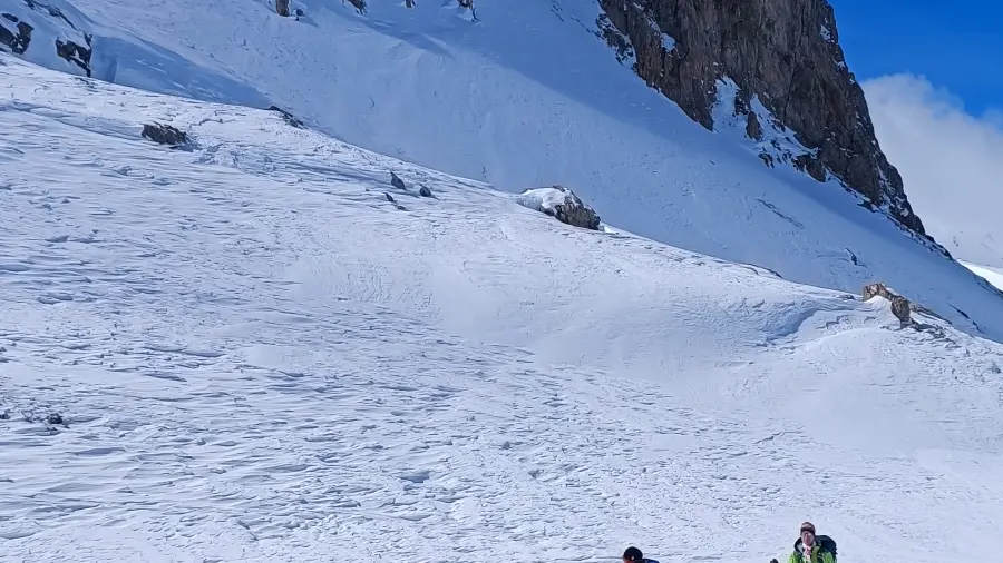 Ski de randonnée avec Alain Tallaron_Val-des-Prés