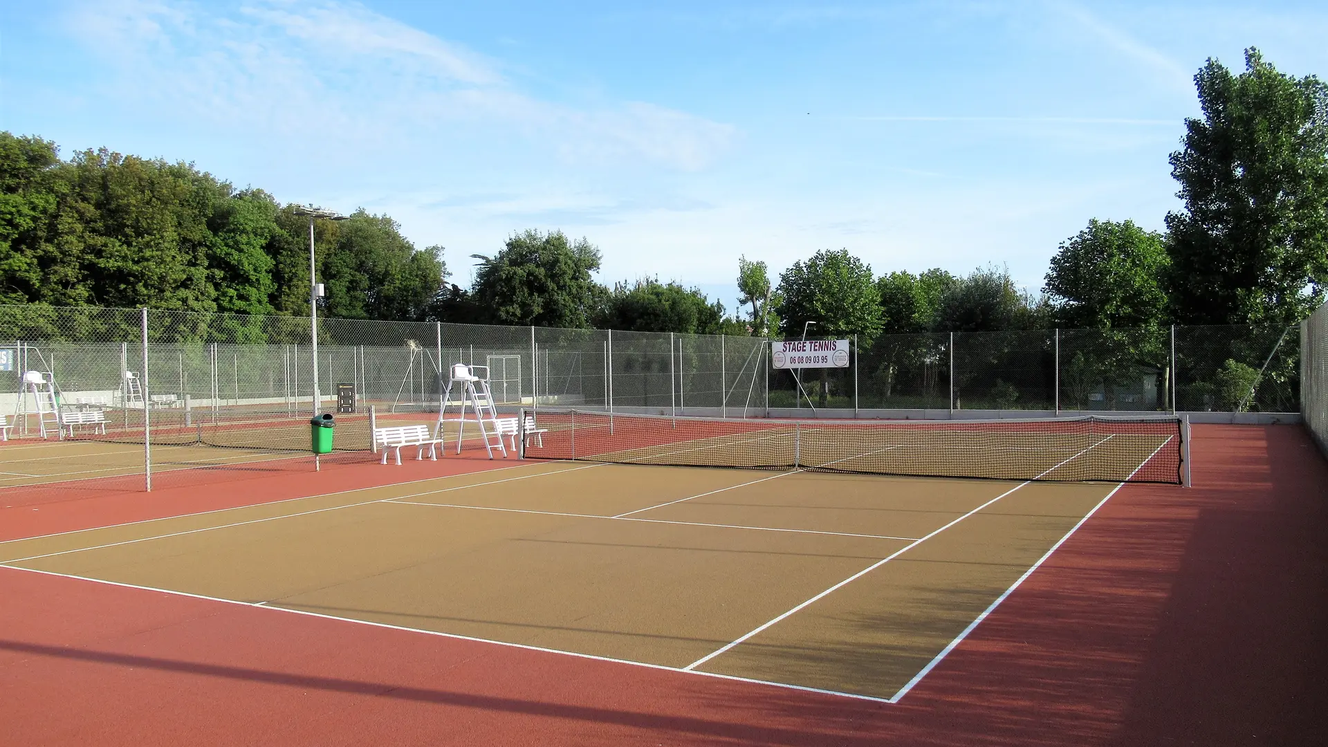 Terrains de tennis Rivedoux