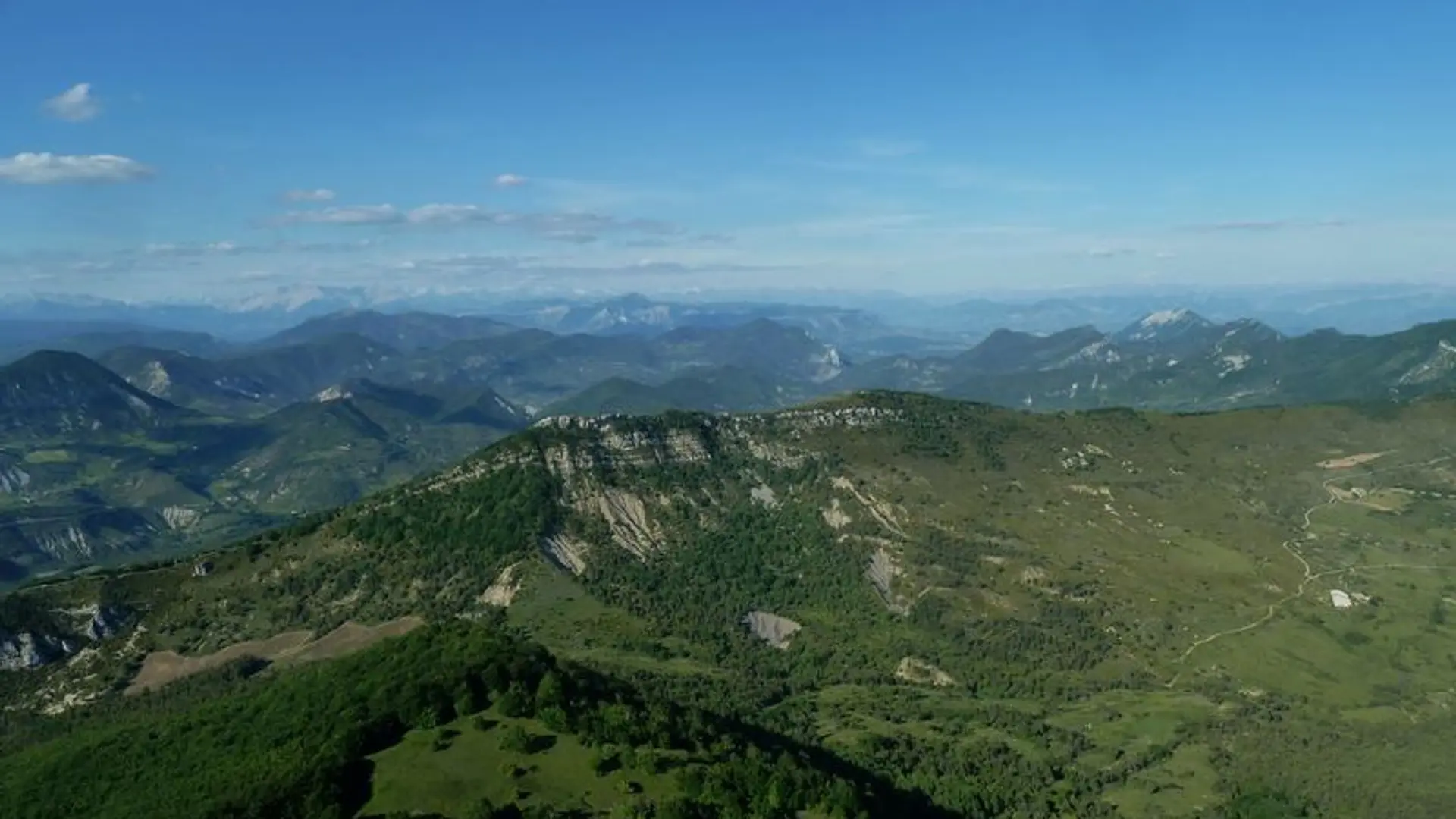 Vue panoramique depuis le sommet