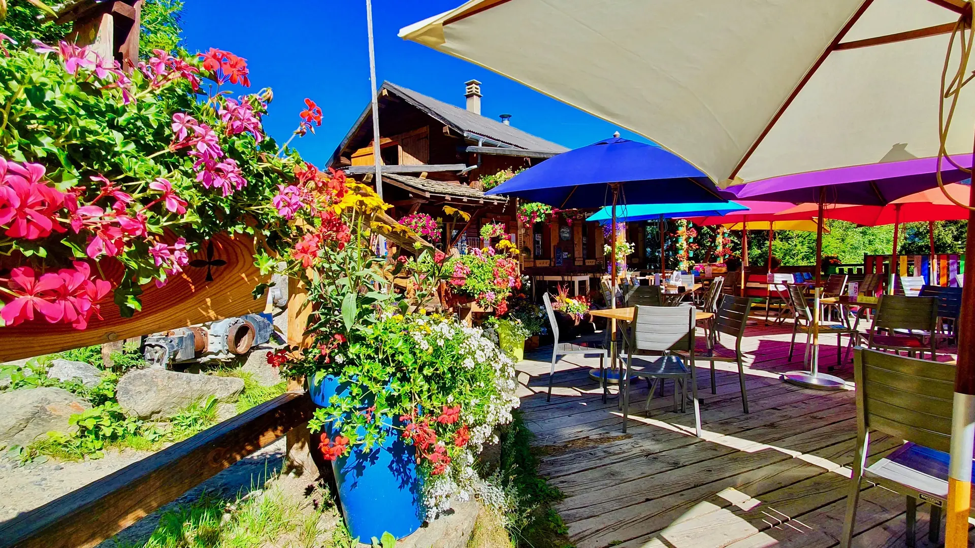 La terrasse du Chalet