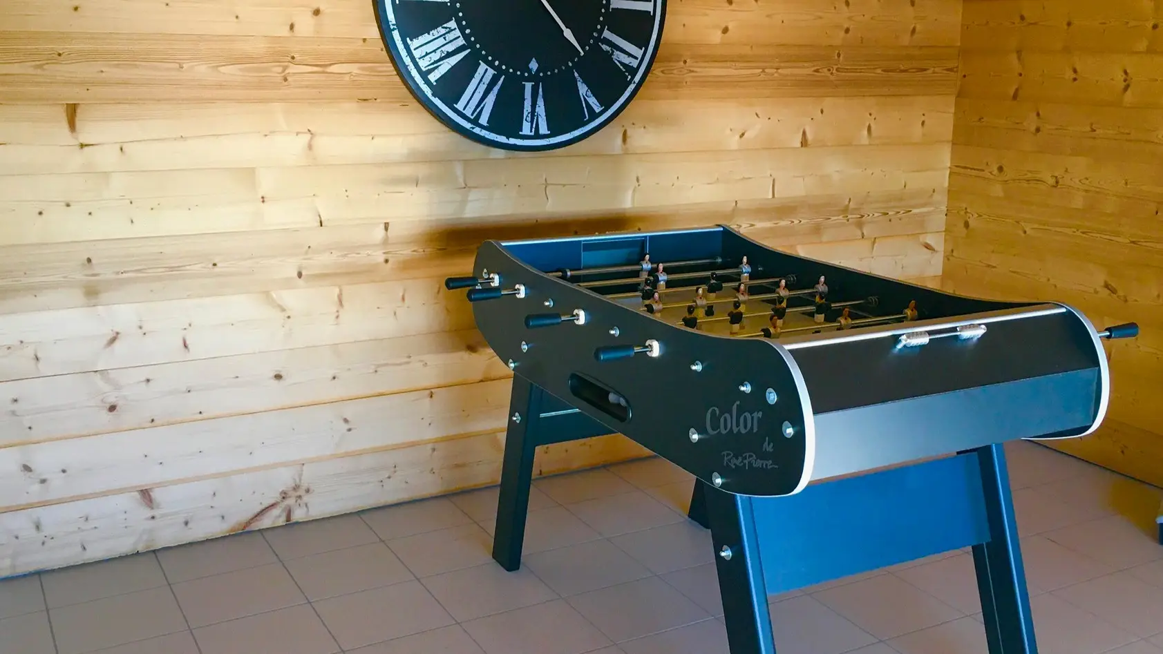 Baby-Foot dans le garage