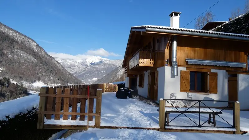 Extérieur neige - Chalet l'Ecureuil - Thônes, Haute-Savoie