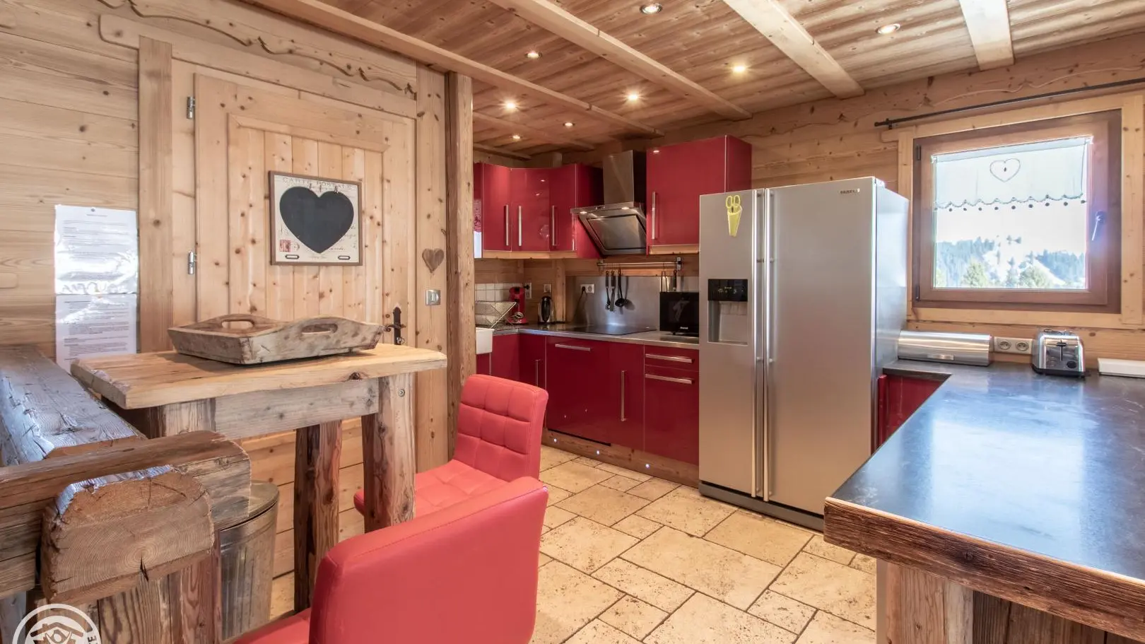 Cuisine et espace bar