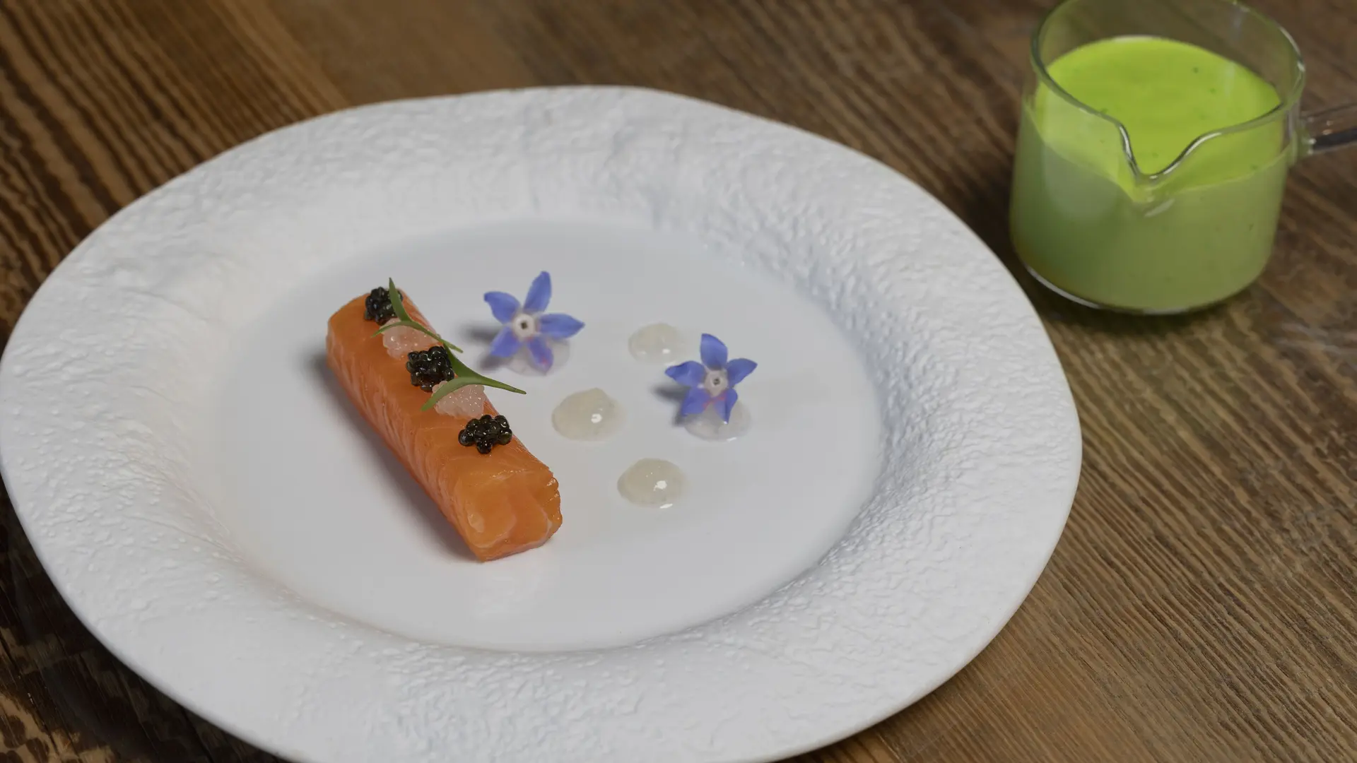 Truite, Salicorne et Caviar