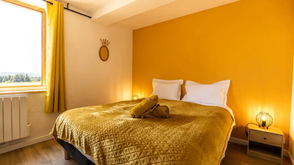 Chambres dans le gîte