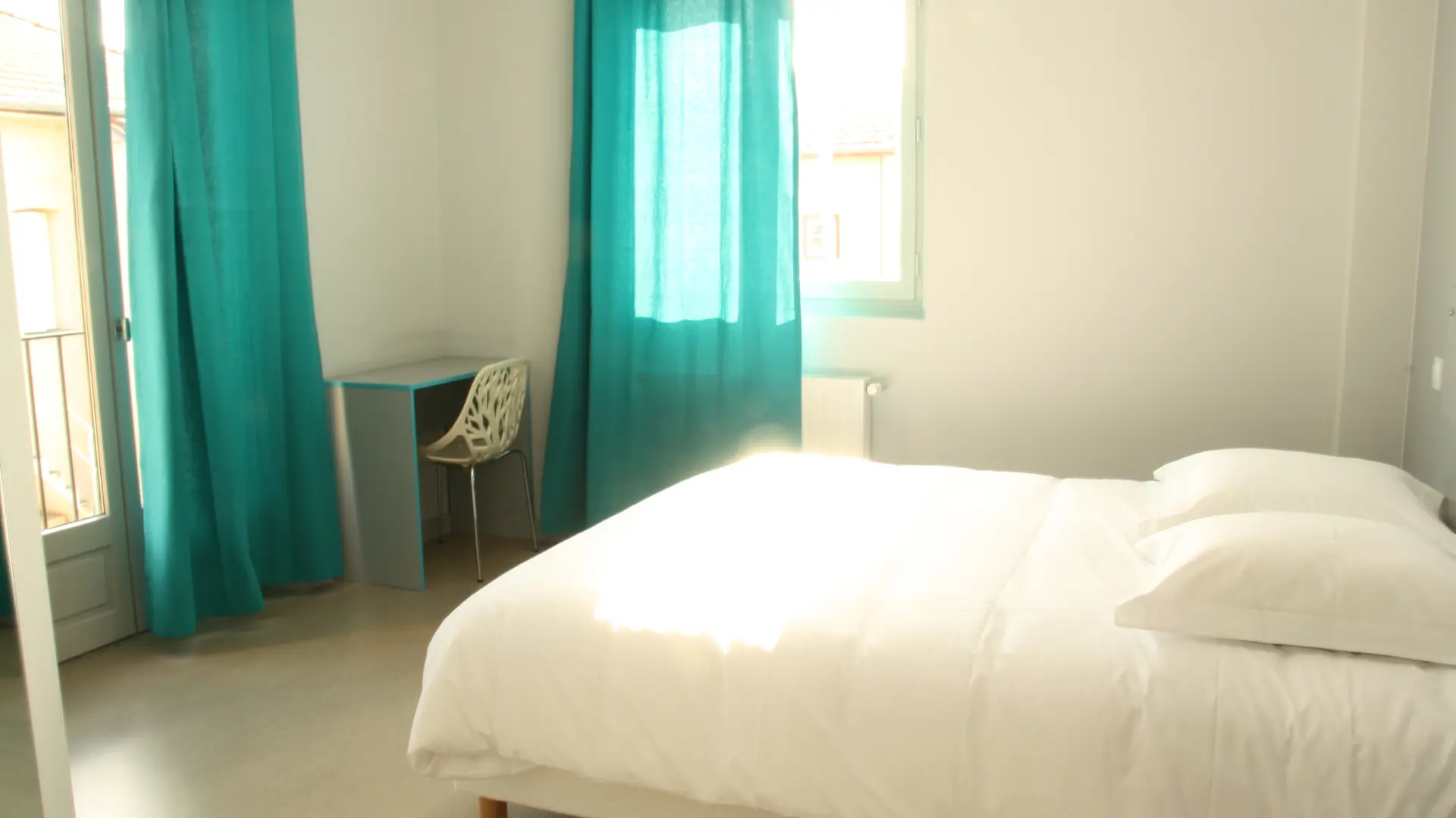 Chambre bleue