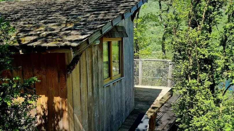 Accès à la cabane