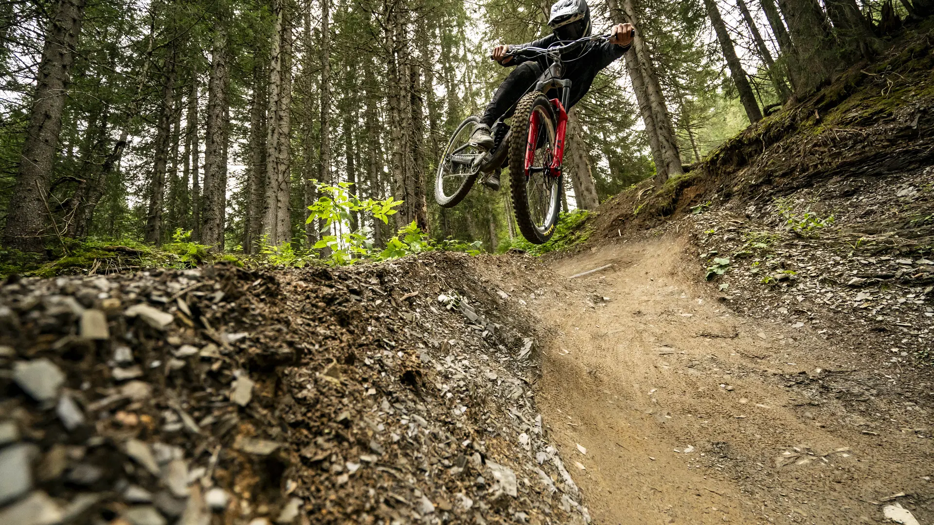 Piste VTT la People du Bike Park de Châtel