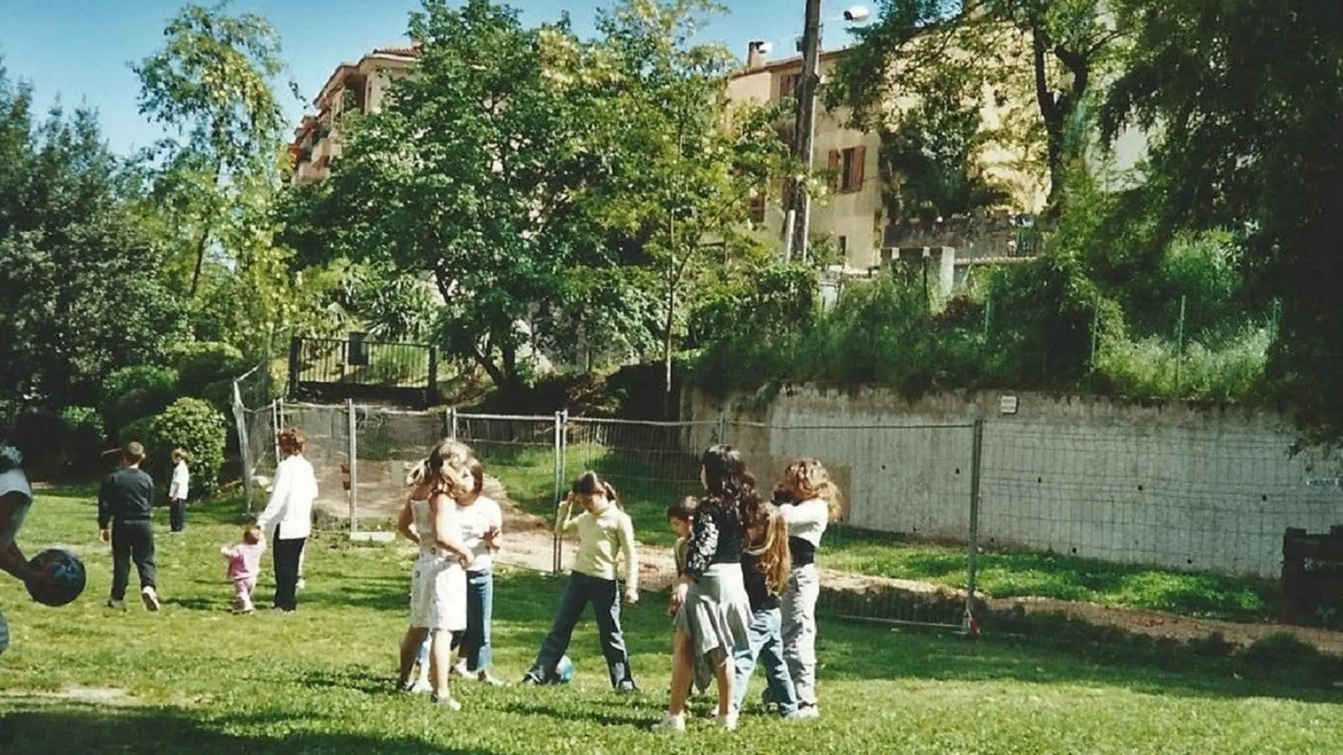 Espace vert - pelouse du parc