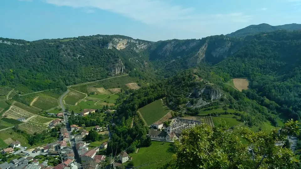 Sur les hauteurs de Cerdon