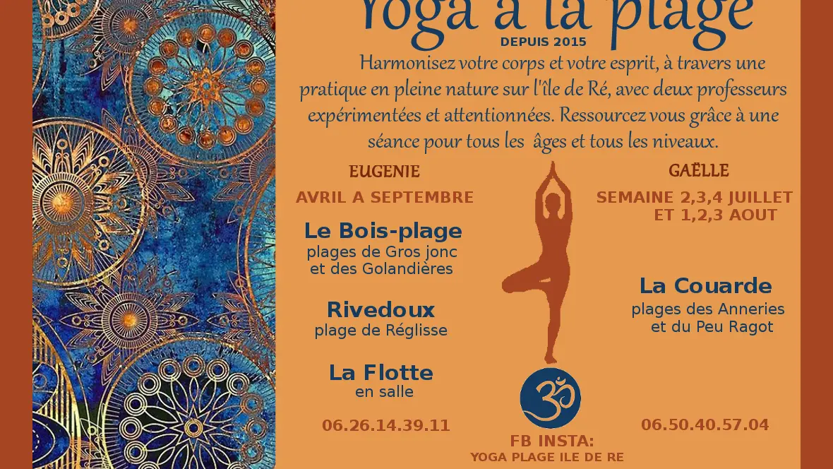 Yoga à la plage