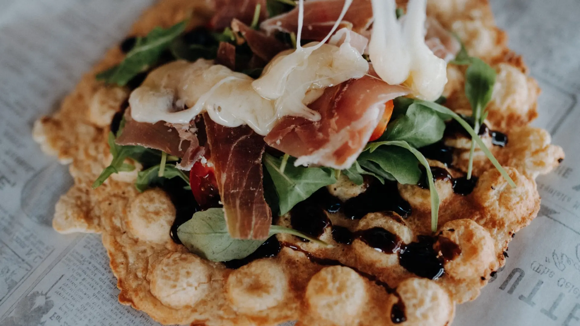 buble gaufre au fromage d'abondance