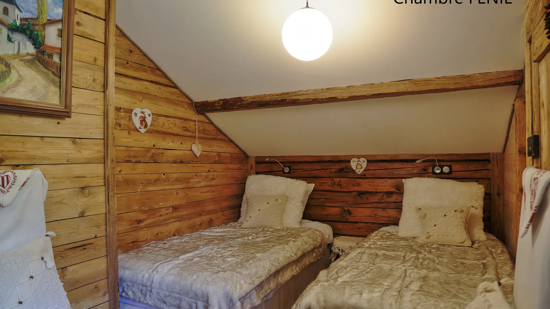 Chambre Fenil - Chalet le Bois du Roc - Thônes,  Haute-Savoie