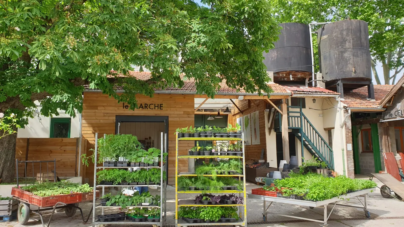 Ferme ouverte de Saint Denis