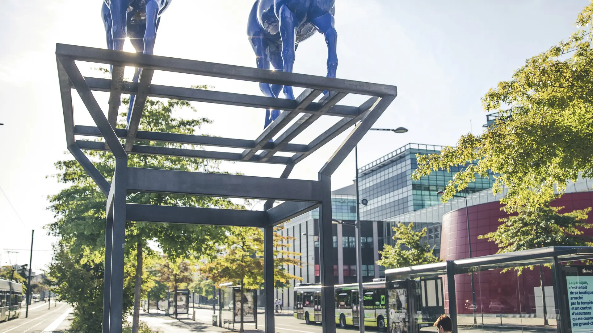 Les Chevaux bleus