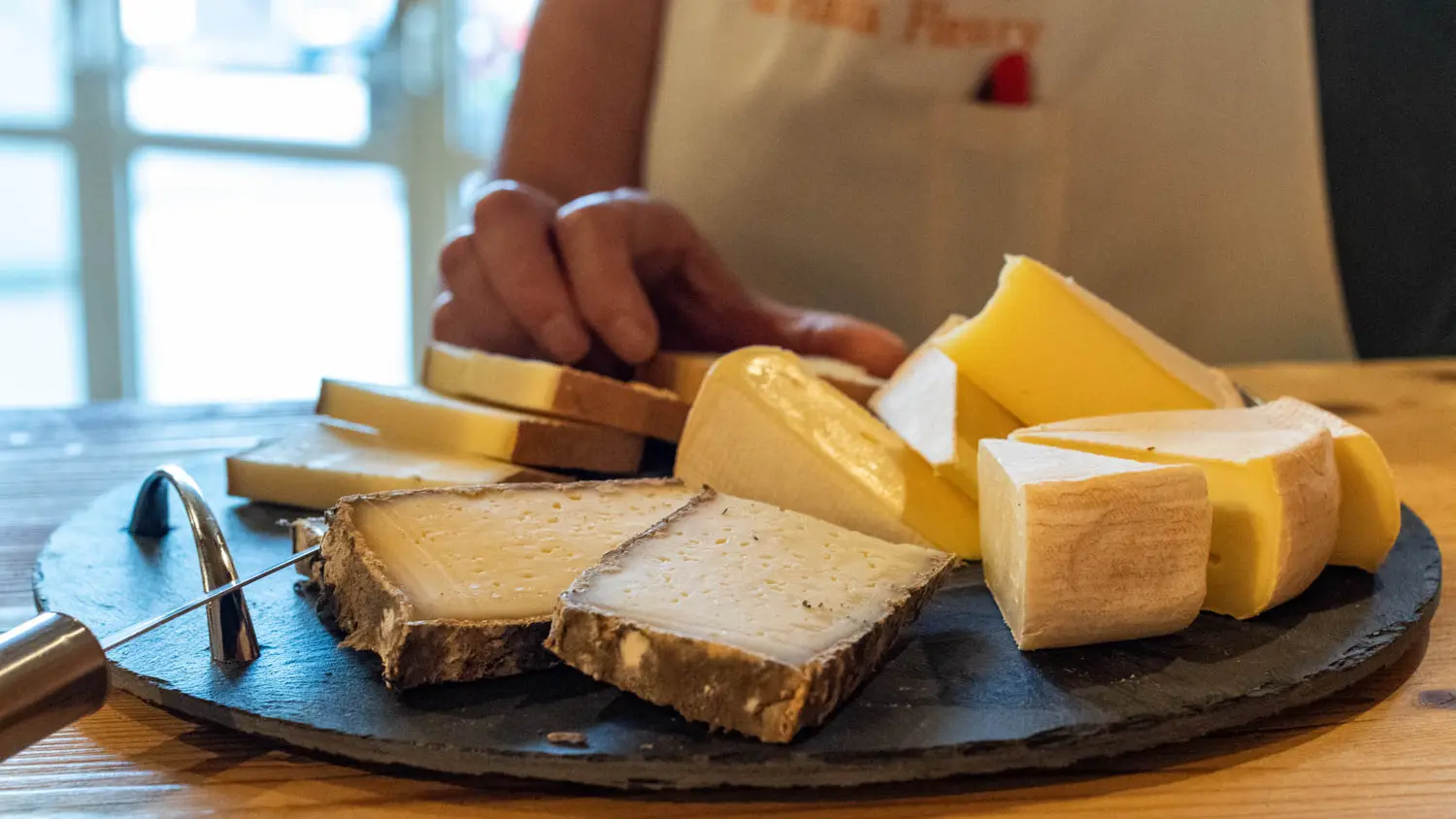 Plateau de fromages de la fruitière