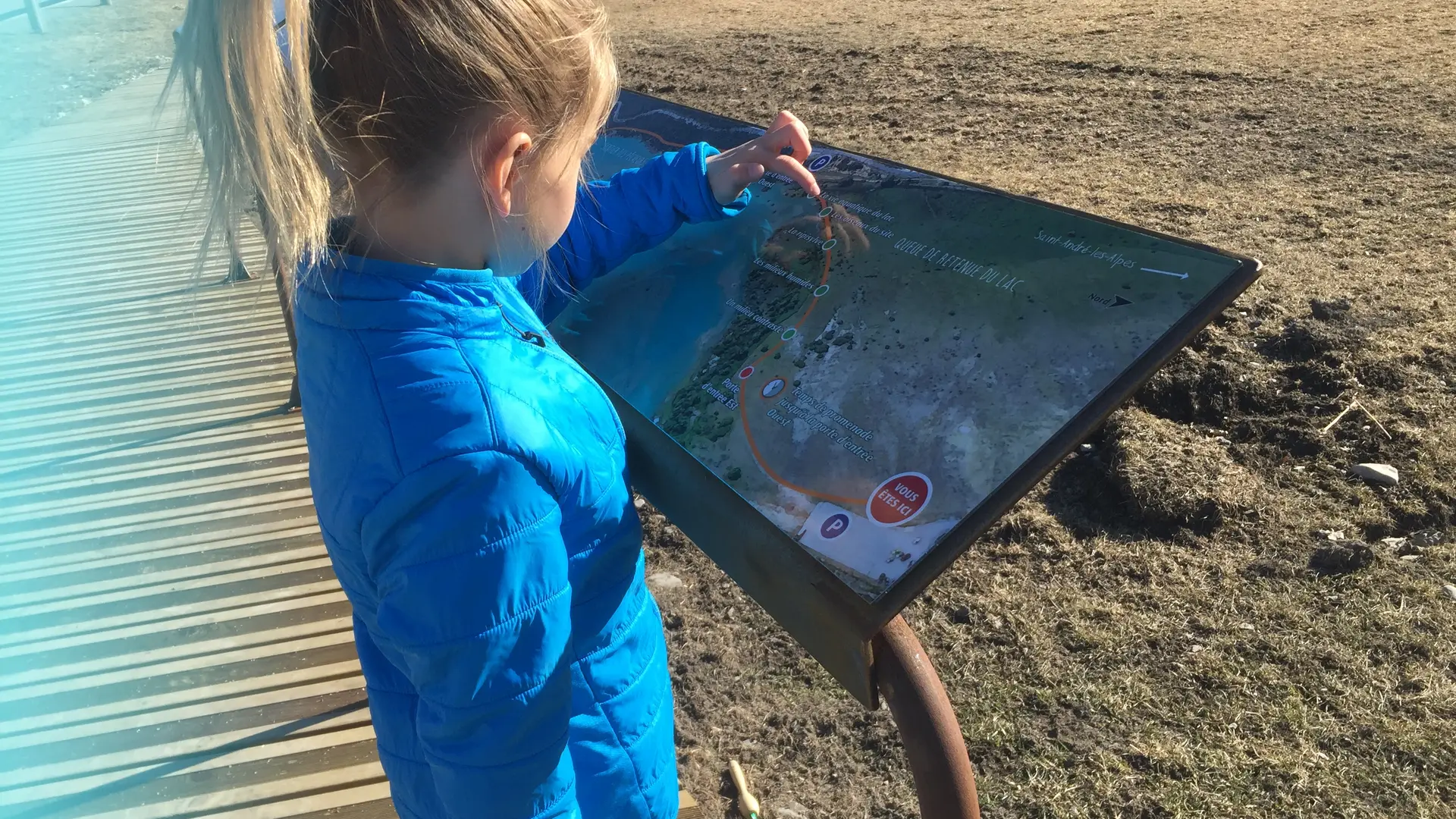 liaison douce Saint André les Alpes