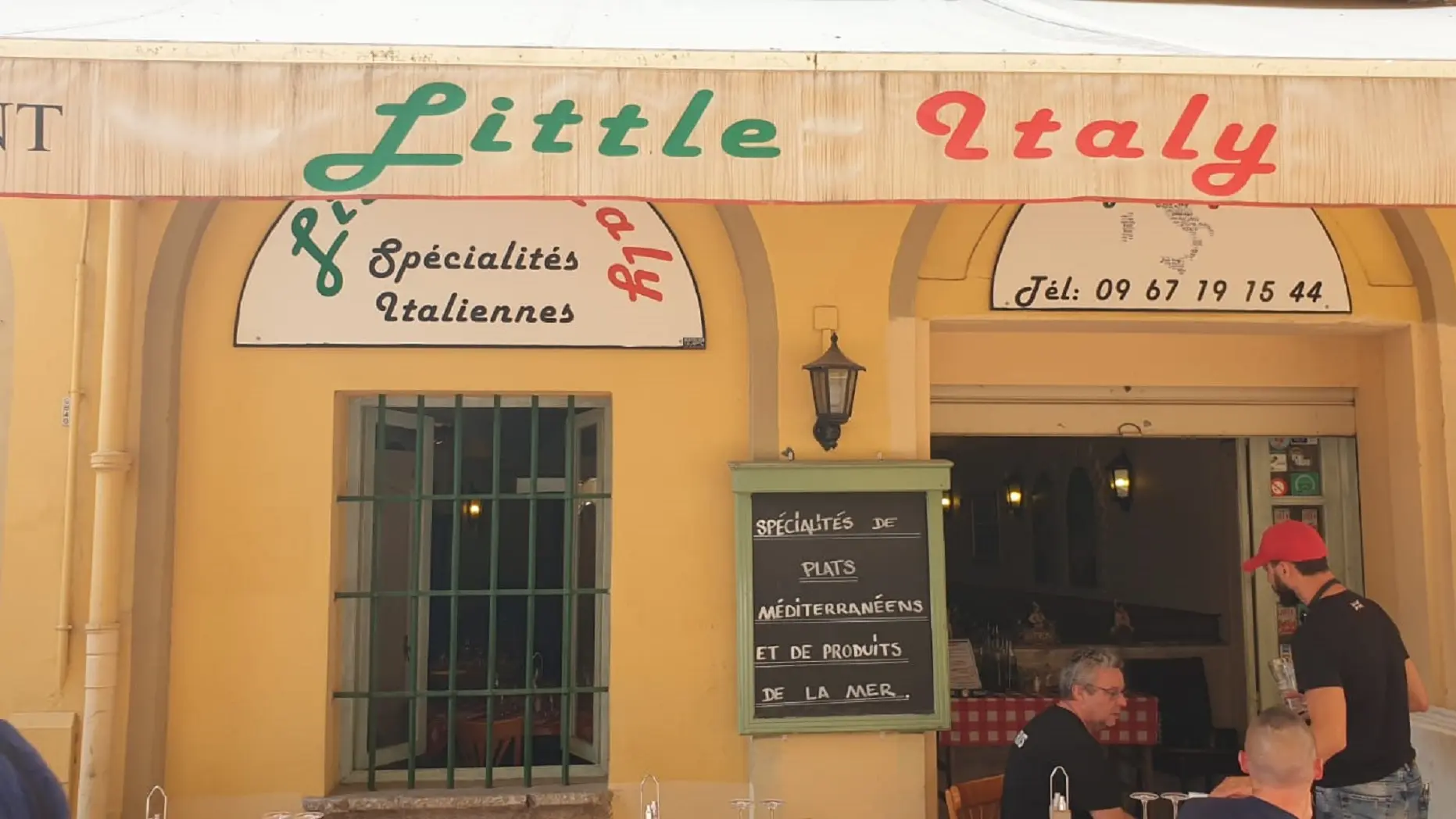 Façade du restaurant Little Italy