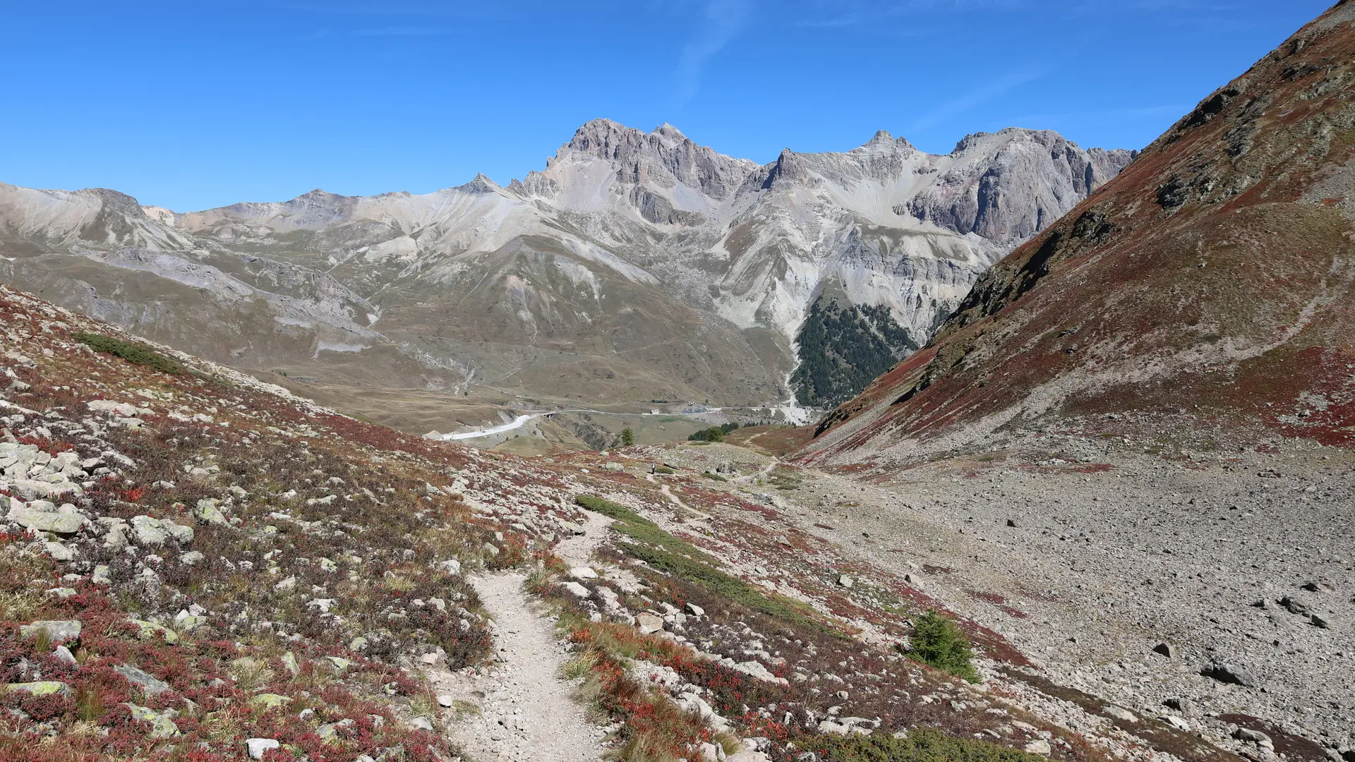 Montée au col de Laurichard