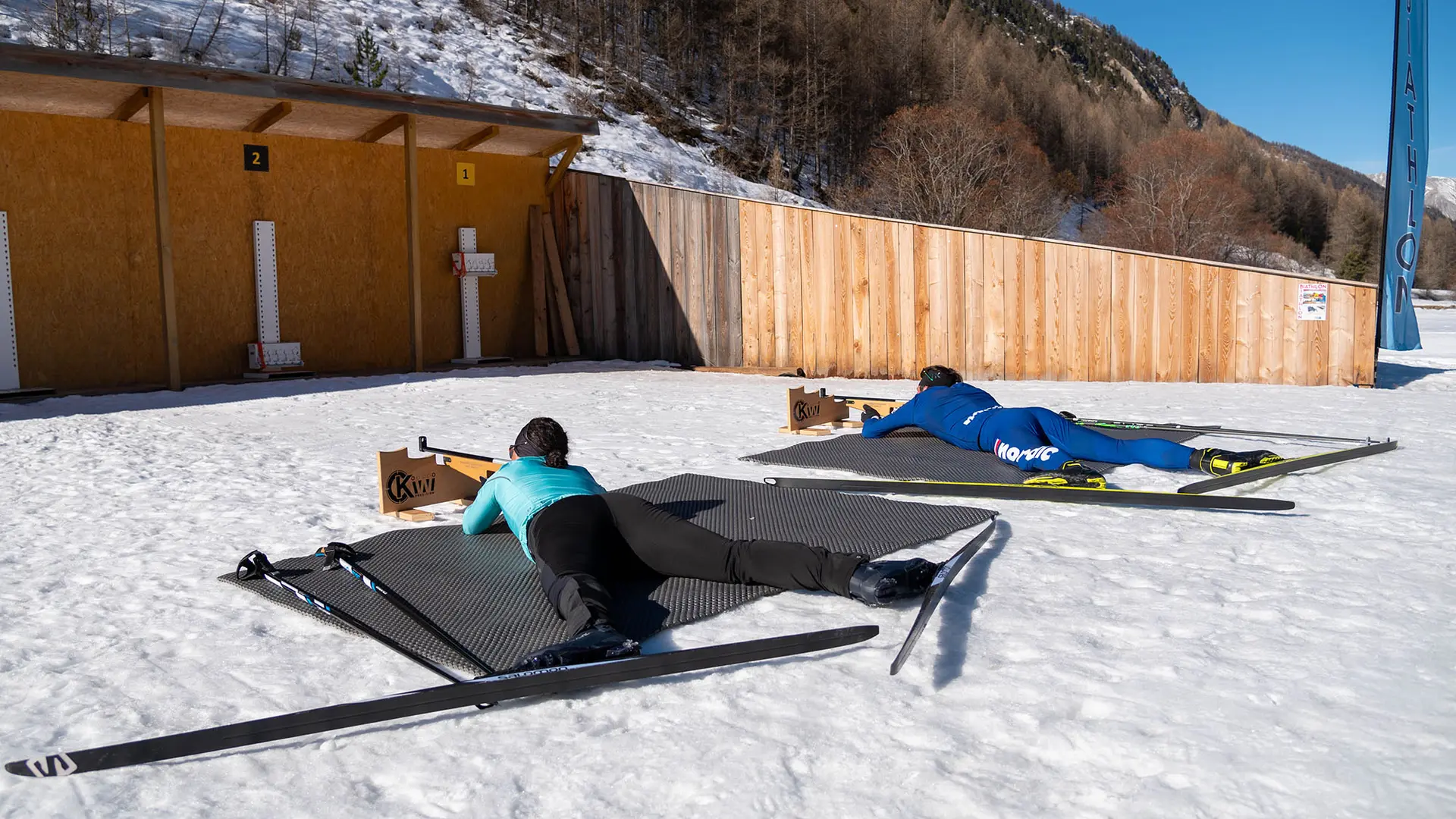 Stade de biathlon de Val d'Oronaye