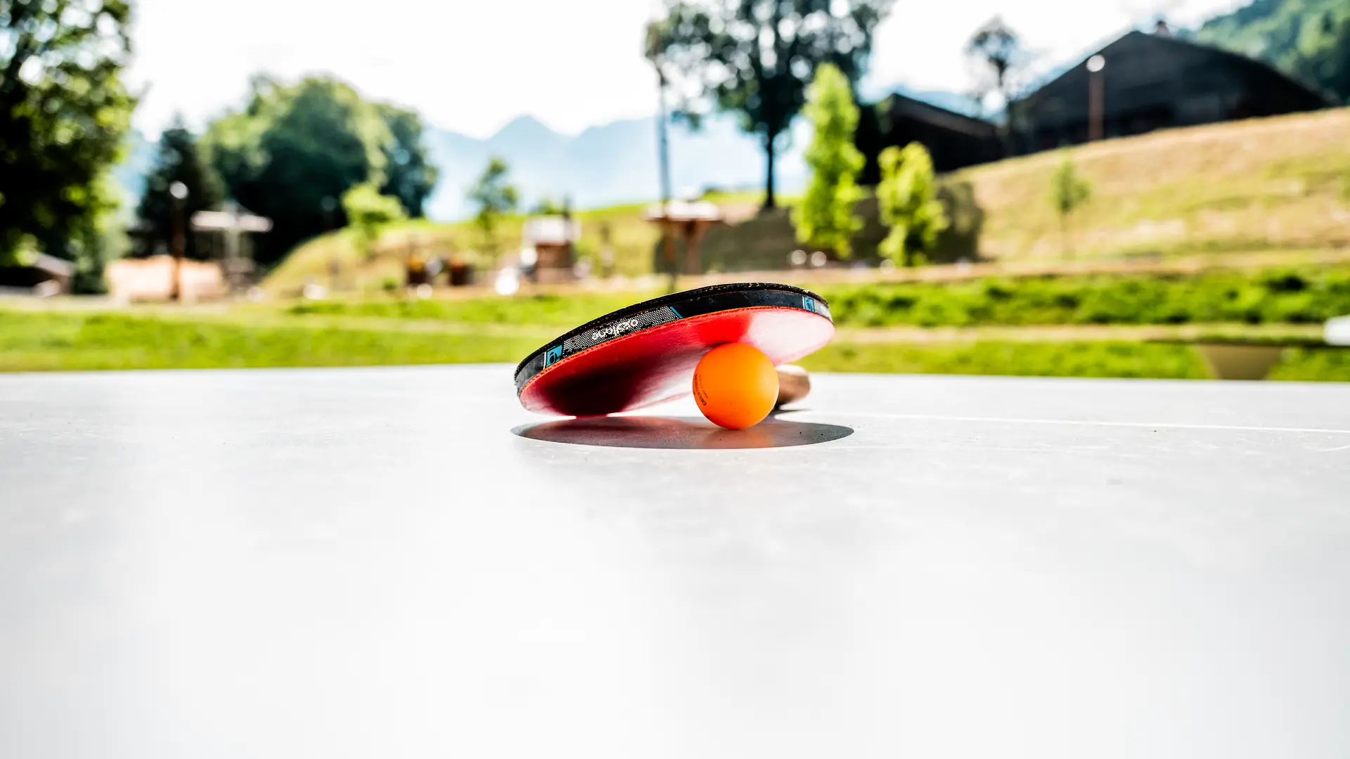 Ping-pong : tables au Village_Le Grand-Bornand