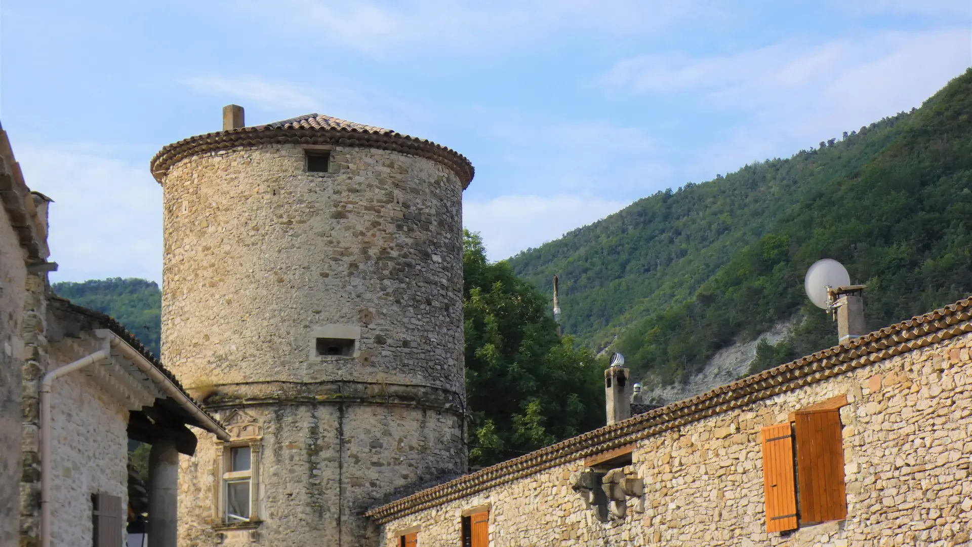 Tour du château