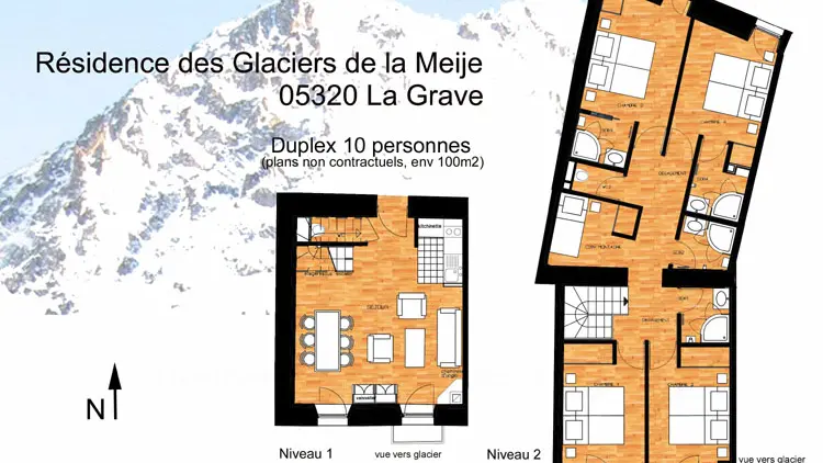 Plans de l'appartement n°11